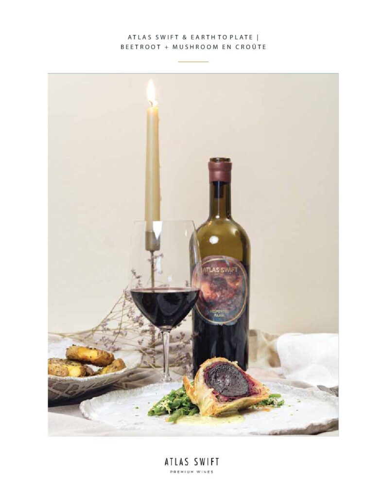 A Festive Pairing: Atlas Swift Vespertine & Beetroot En Croûte