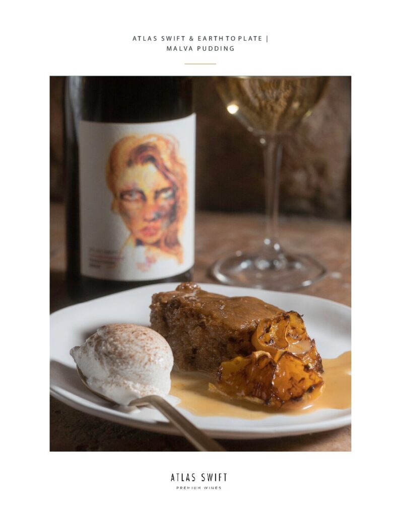 A Heritage Pairing: Atlas Swift Franschhoek Chardonnay & Malva Pudding